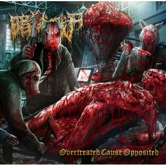 Dark Prison Massacre - Overtreated Cause Opposited - Heavy Metal - CD