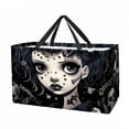 thumbnail image 1 of Dark Punk Large Foldable Laundry Organizer Bag with Oxford Cloth Material, 1 of 7