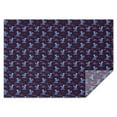 thumbnail image 1 of Dark Purple Cartoon Unicorn Pattern Rectangle Tablecloth 60"x84",Waterproof Polyester Rectangle Table Cloth, Wipeable Spillproof Polyester Tablecloth for Dining, Camping, Indoor and Outdoor, 1 of 5