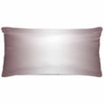 thumbnail image 1 of Dark Purple Ombre Pillow Cases Cal King Size, Smooth Satin Pillowcase for Hair and Skin, Modern Gradient Abstract Art Decorative Cooling Bed Pillow Covers with Zipper, 20x40 Inches, 1 of 5
