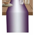 thumbnail image 1 of Dark Purple Ombre Table Runner Purple White Gradient Modern Abstract Art Tablerunners 13 x 70 Inch, Table Decorations Tabletop Scarf for Summer Gathering Holiday Farmhouse Kitchen Dining Decor, 1 of 6