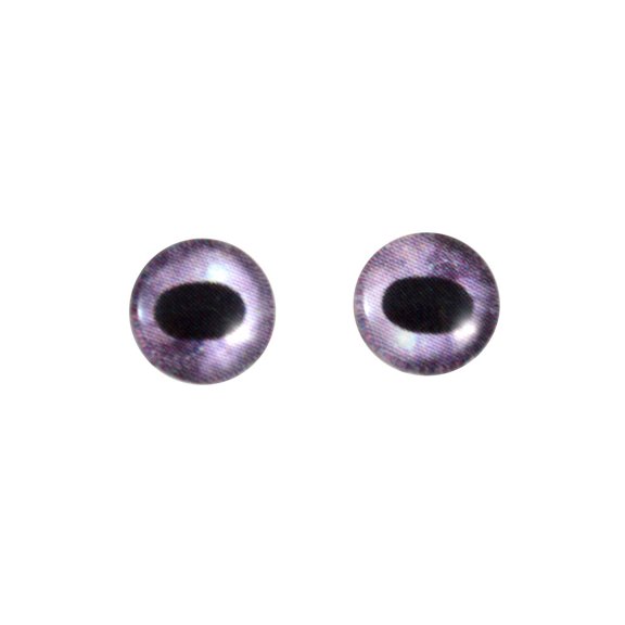 Dark Purple Unicorn Glass Eyes