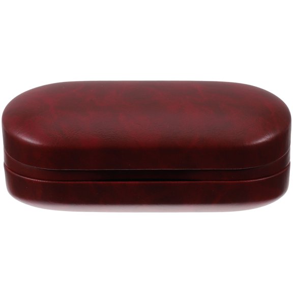 Alasum Compact Hard Shell Glasses Case with Dual Layer and Lining for Storage