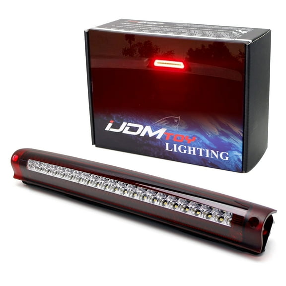 Dark Red Lens F1 Style Strobe LED High Mount Third Brake/Clearance Light Assembly For Ford 1997-2003 F-150