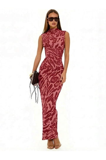 red leopard print bodycon dress Dresses for Women Bring your signature dark