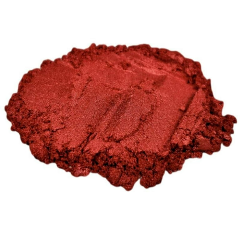 Dark Red Metallic Powder (PolyColor) Mica Powder for Epoxy Resin Kits,  Casting Resin, Tumblers, Jewelry, Dyes, and Arts and Crafts! (Color Pigment