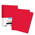 thumbnail image 1 of Dark Red Premium Colored Card Stock Paper | Medium Weight 65lb Cardstock, Perfect for School Supplies, Arts and Crafts | Acid and Lignin Free | 8.5 x 11 Inches | 250 Sheets, 1 of 6