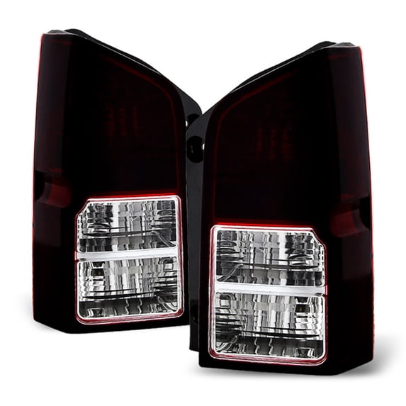 Dark Red Smoke Tail Lights For 2005-2012 Pathfinder Brake Lamps Pair Left+Right