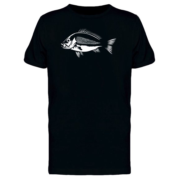 Dark Red Snapper T-Shirt Men -Image by Shutterstock, Male Small