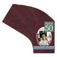 thumbnail image 1 of Dark Red Suede Picture Frame Mat for 11x17 Frames - Oval Opening for 8.5x11 Photos - 50 Mats, 1 of 7