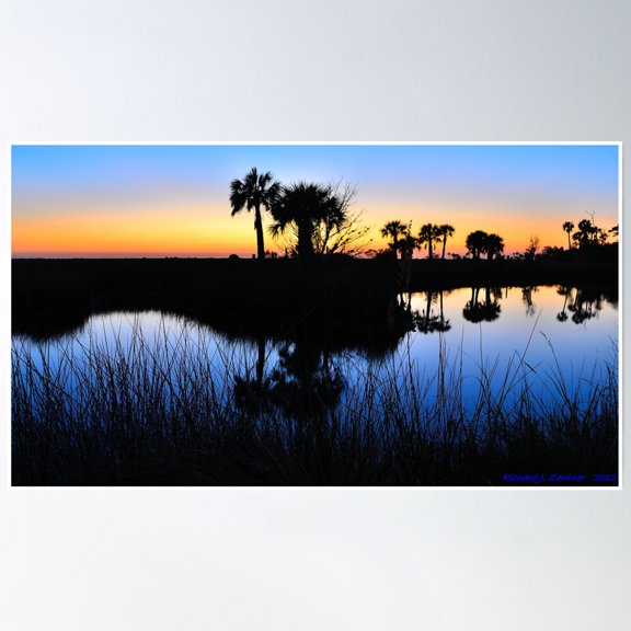 Dark Reflections Poster Wall Art, Modern Wall Decor, 8x12 UNFRAMED