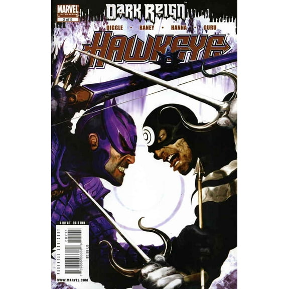 Dark Reign: Hawkeye #2 VF ; Marvel Comic Book