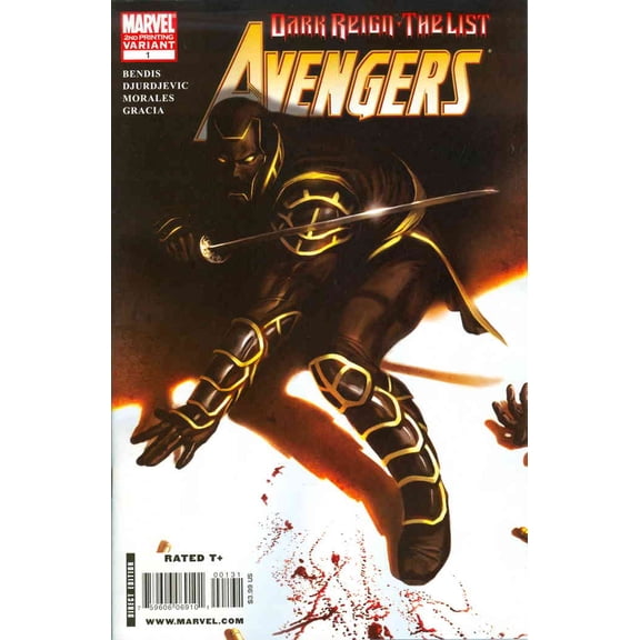 Dark Reign: The List-Avengers #1 (2nd) VF ; Marvel Comic Book