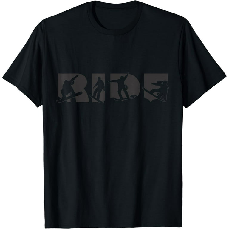 Ride Snowboard Tshirt - Vintage Distressed Ride Snowboard Tshirt - Vintage Distressed