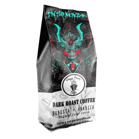 Dark Roast Coffee | Robusta | Arabica | Premium Coffee | Whole Beans | Grays Ferry Coffee -Freshly Roasted Coffee, Strong Coffee for Intense Taste Lovers. Harvested from sustainable farms.