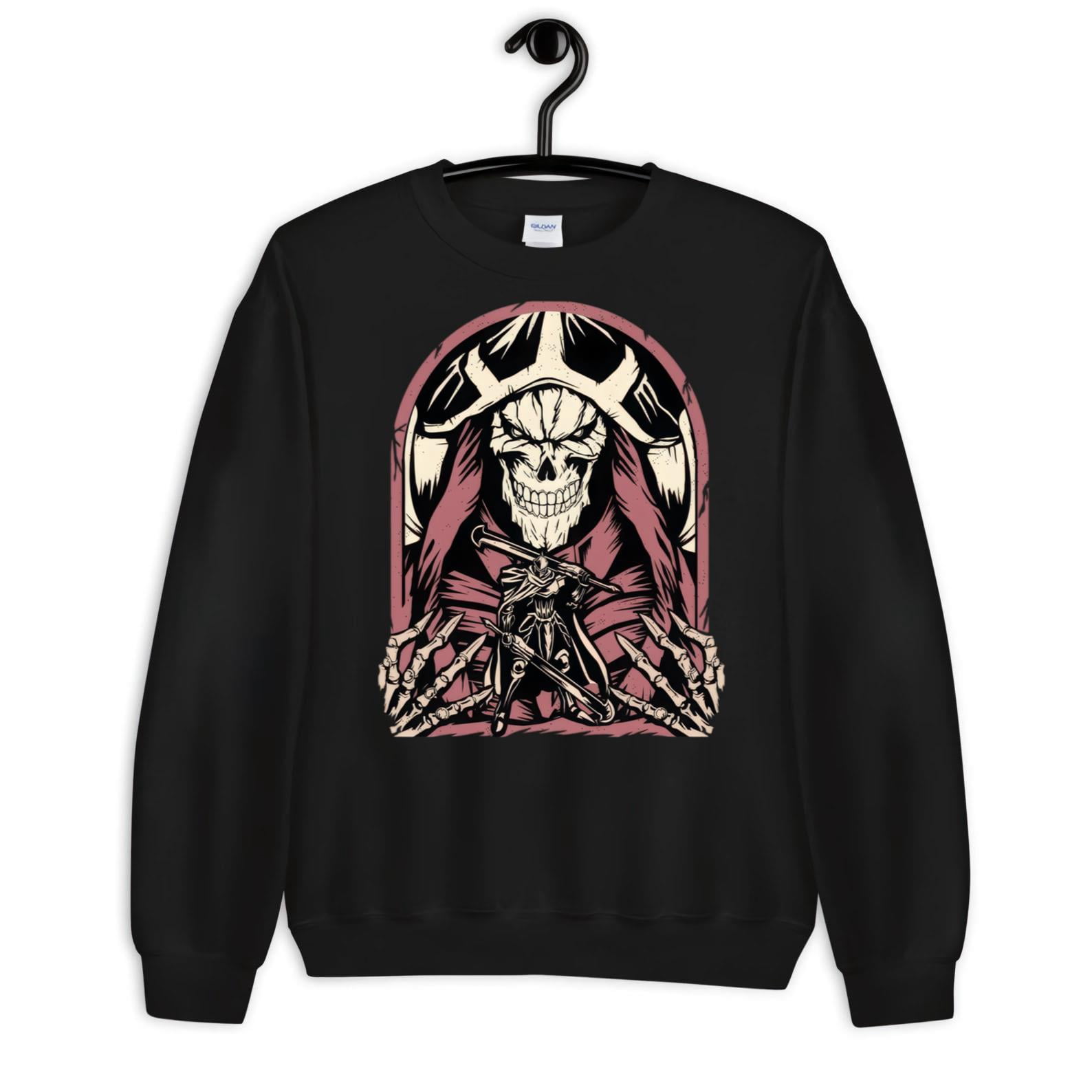 Anime Undead Ruler Dark Ruler Anime Shirt – Undead Fantasy RPG Graphic Tee New Instock ...