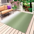 thumbnail image 1 of Dark Sage Green Outdoor Rug for Patio/Deck/Porch, Non-Slip Large Area Rug 3 x 5 Ft, Modern Ombre Abstract Aesthetics Indoor Outdoor Rugs Washable Area Rugs, Reversible Camping Rug Carpet Runner, 1 of 8