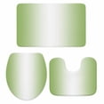 thumbnail image 1 of Dark Sea Green Ombre Bath Mat 3 Piece Bathroom Rug Set, Modern Gradient Abstract Art Non Slip Bath Rug Contour Mat and Toilet Lid Cover, Absorbent Shower Mats Soft Bath Rugs and Mats Sets, 1 of 8