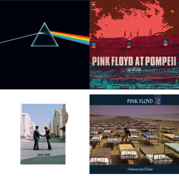 Dark Side Of The Moon (50Th Anniversary Remaster) & Pink Floyd At Pompeii - Mcmlxxii (2LP) & Wish You Were Here (180G) & Momentary Lapse Of Reason (180G/Gatefold) (2016 Version)