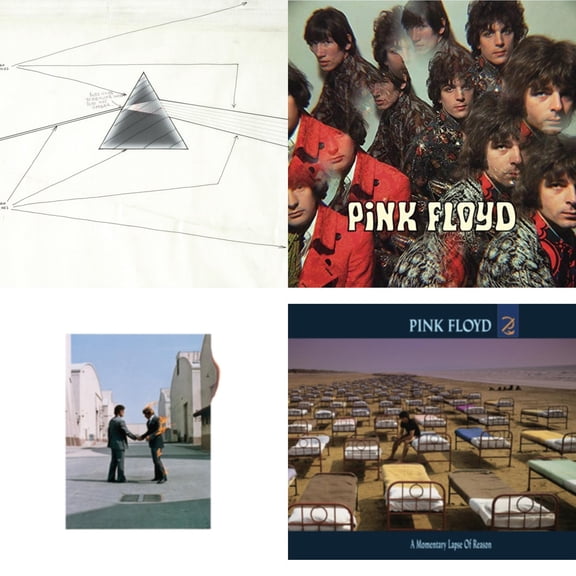 Dark Side Of The Moon Live At Wembley Empire Pool 1974 & Piper At The Gates Of Dawn (180G/2016 Version) & Wish You Were Here (180G) & Momentary Lapse Of Reason (180G/Gatefold) (2016 [LP Vinyl Bundle]