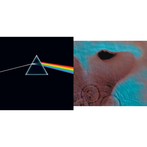 Dark Side Of The Moon (50Th Anniversary Remaster) & Meddle (180G/Gatefold/2016 Version) [LP Vinyl Bundle]