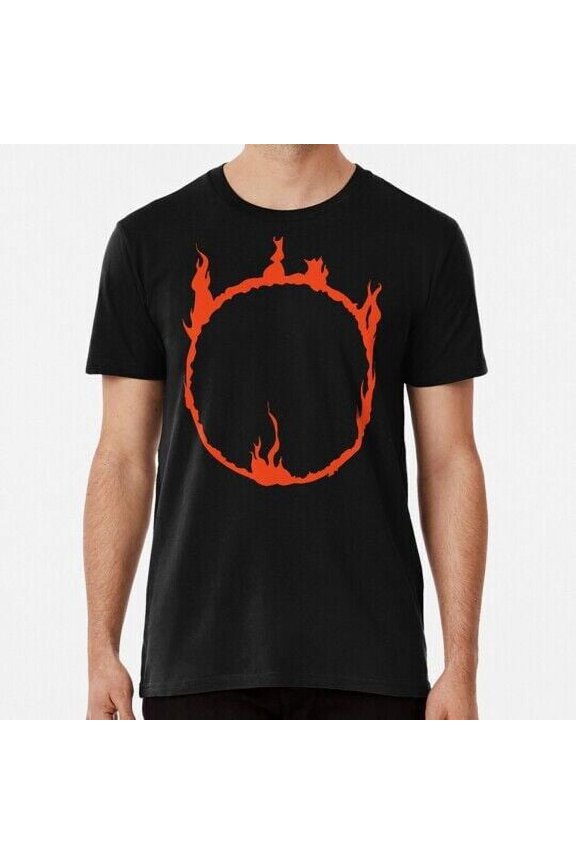 Dark Sign Red S to 5XL Made in the USA T-Shirt