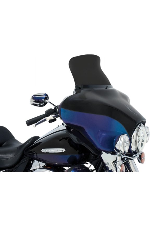 Dark Smoke 9" Spoiler-Style Windshield for Harley-Davidson FLH Batwing Fairing
