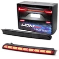 thumbnail image 1 of Dark Smoked Lens Full LED Lower Bumper Reflector Lights For 2021-up Toyota Sienna, Function as Tail (Rear Fog Lamps), Strobe Brake & Sequential Blink Turn Signal, 1 of 9