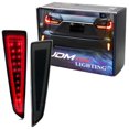 thumbnail image 1 of Dark Smoked Lens Full LED Lower Bumper Reflector Lights For Lexus 2015-2021 RX350 RX450h, Function as Tail, Brake & Rear Fog Lamps, 1 of 9