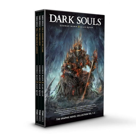 Dark Souls Dark Souls 1-3 Slipcase Set, (Paperback)