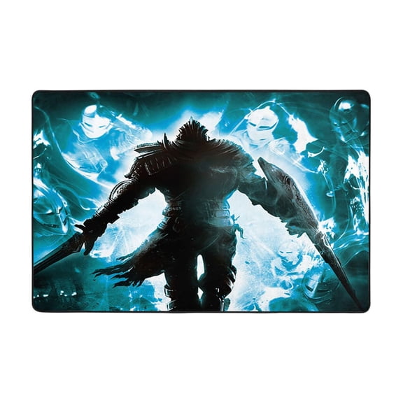 Dark Souls Area Rugs 36 x 24 in Washable Cover Floor Mat Memory Foam Carpet Non-Slip Indoor Rug Carpet Bathroom Decor Kitchen Bedroom