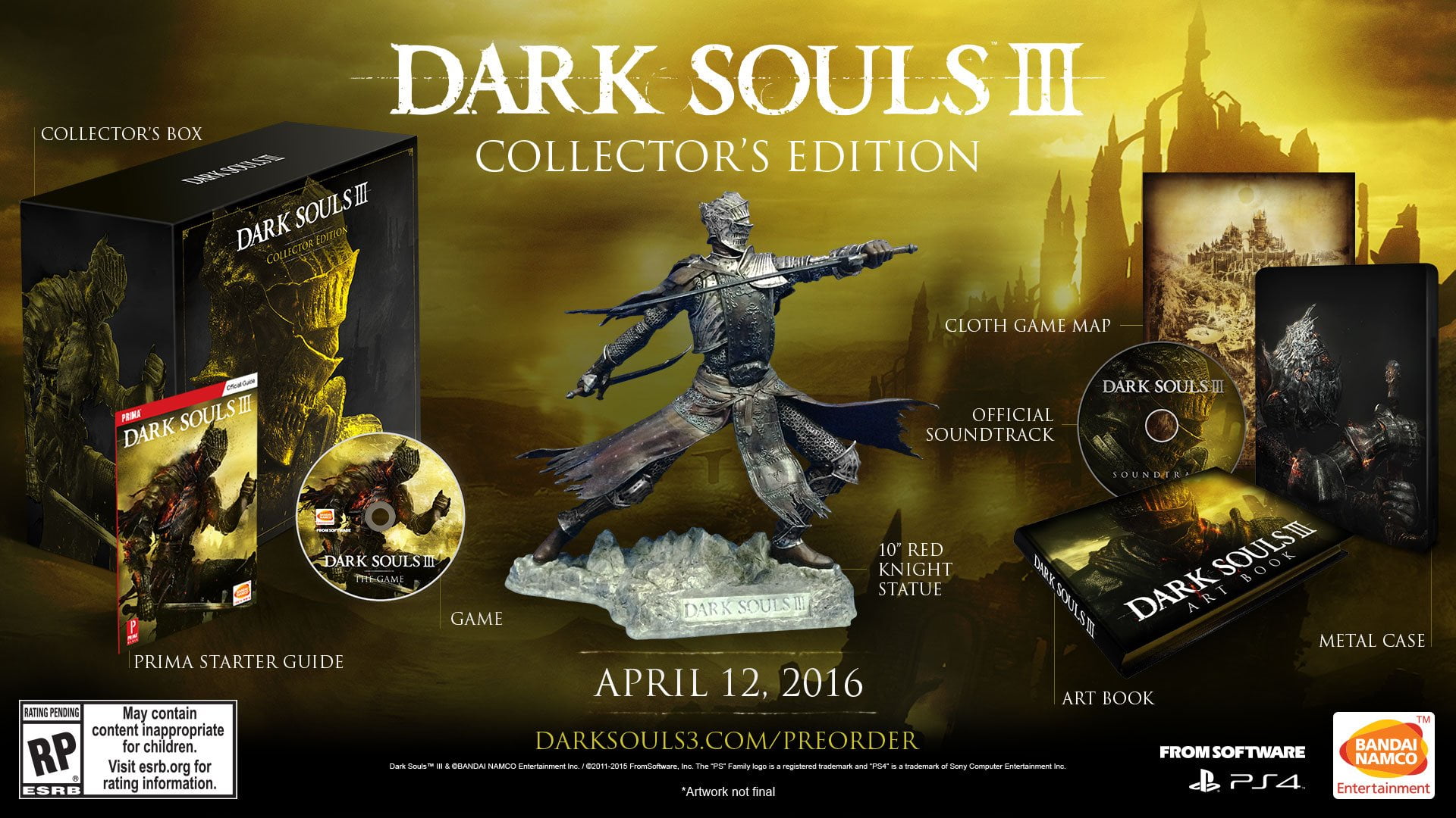 Dark Souls 3 Collector's Edition - PlayStation 4