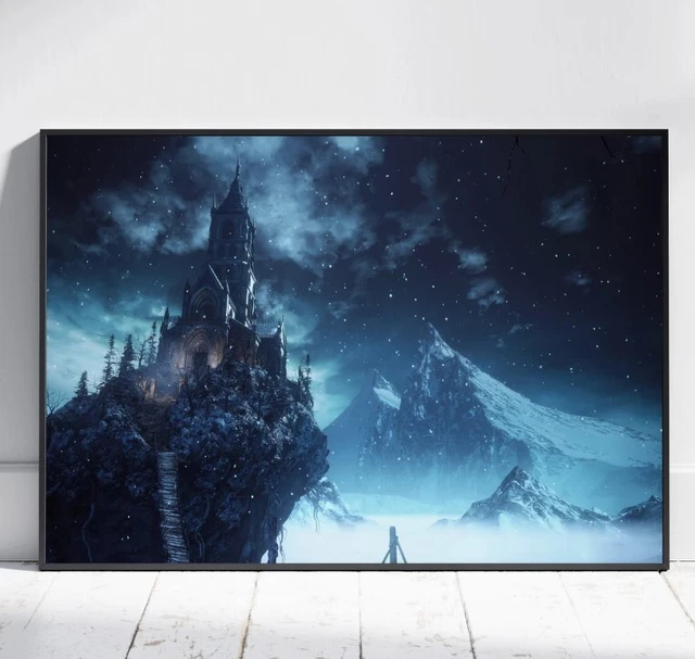 Dark Souls Poster, Chosen Undead Wall Art, Rolled Print 9 NO FRAMED