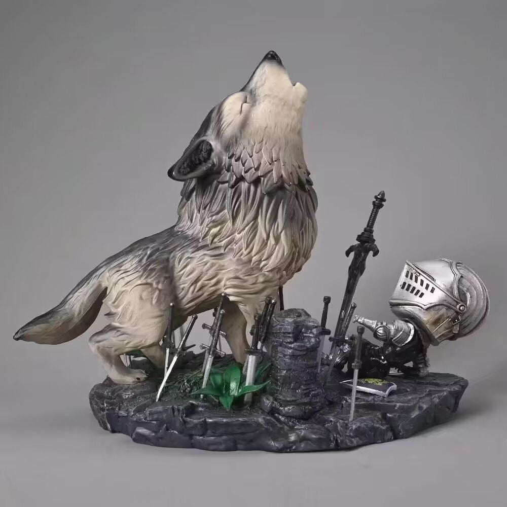 Dark Souls Sif the Wolf Deluxe Edition with Minifigures, Game Accessories, and Anime Figures