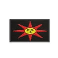 thumbnail image 1 of Dark Souls Solarus Embroidered Patch Iron-On Applique, Cosplay Vest Clothing Badge Back Packs Uniform, Geeks & Gamers, Cryptid, Anime, Cartoon, Grim Dark Retro Gaming DIY, 1 of 1
