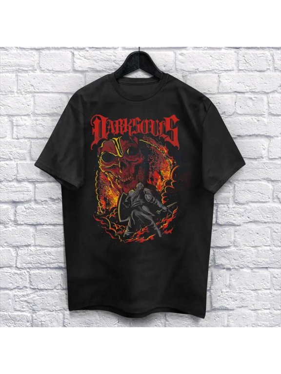 Dark Souls T-Shirt Unisex Elden Ring Shirt Gamer Shirt Heavy Size S-5XL
