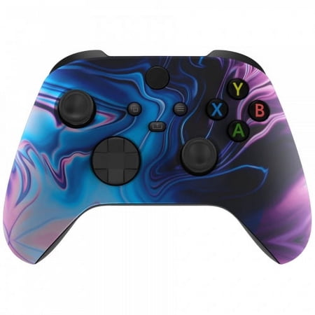 "Dark Source" Xbox One X UN-MODDED Custom Controller Unique Design (with 3.5 jack)