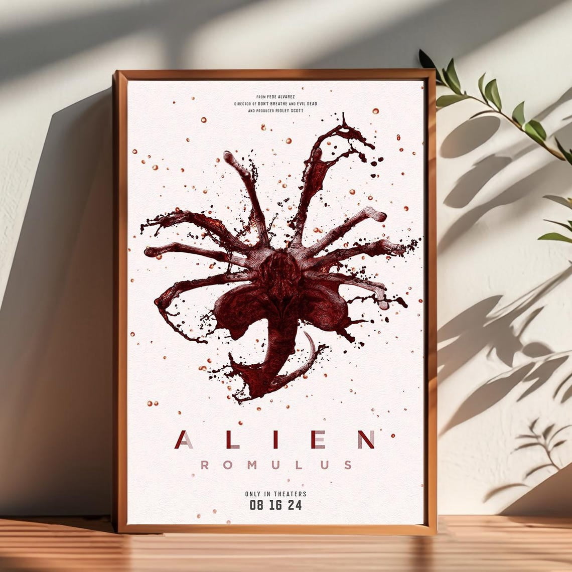 Dark Space Creature Science Fiction Wall Art Poster - Walmart.com