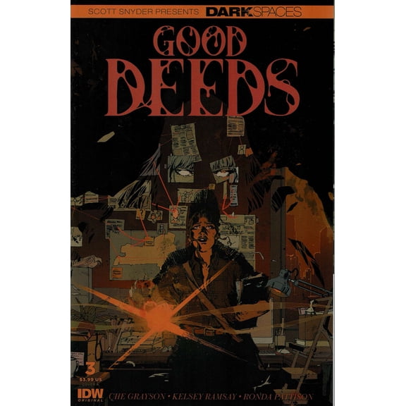 Dark Spaces: Good Deeds #3A VF ; IDW Comic Book