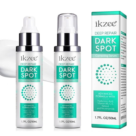 Dark Spot Corrector, Discoloration Correcting Serum for Sun Spots, Age Spots & Post-Acne Marks, Long-Lasting Results - 2Pack