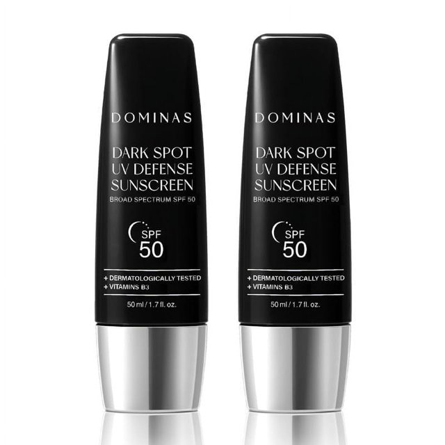 Dark Spot Korean Sunscreen (Pack of 2, 3.4fl oz) No White Cast, NON