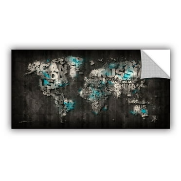 'Dark Storm IV' Removable Wall Art Mural