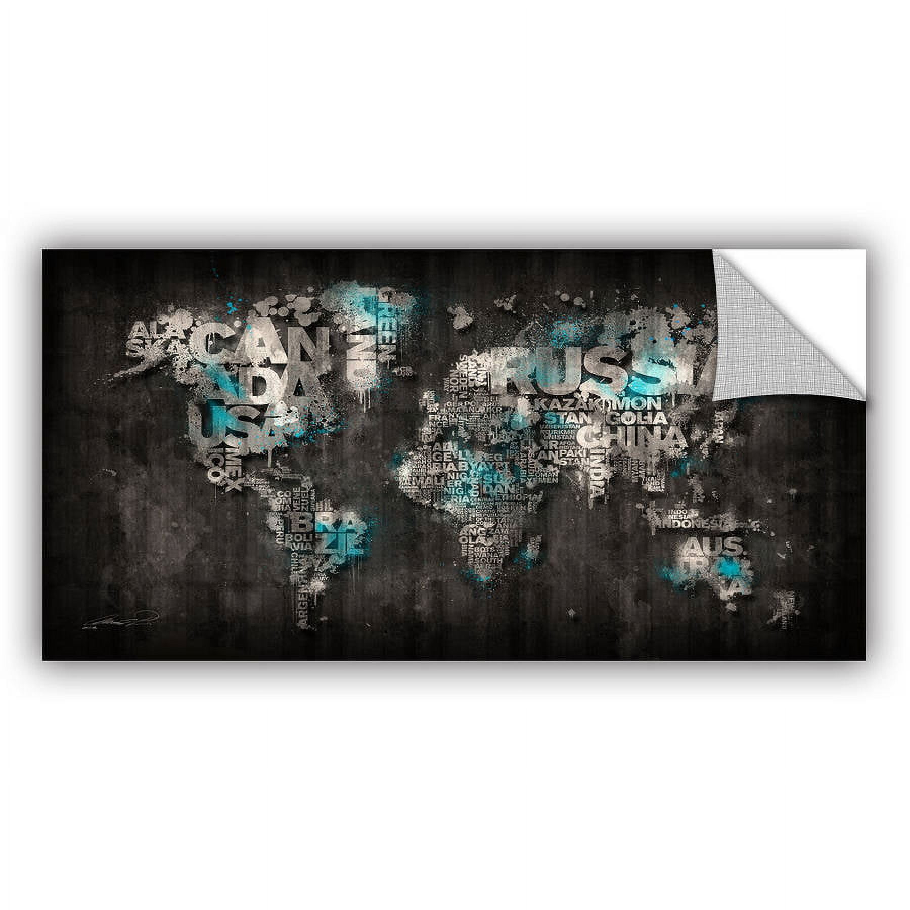 'Dark Storm IV' Removable Wall Art Mural