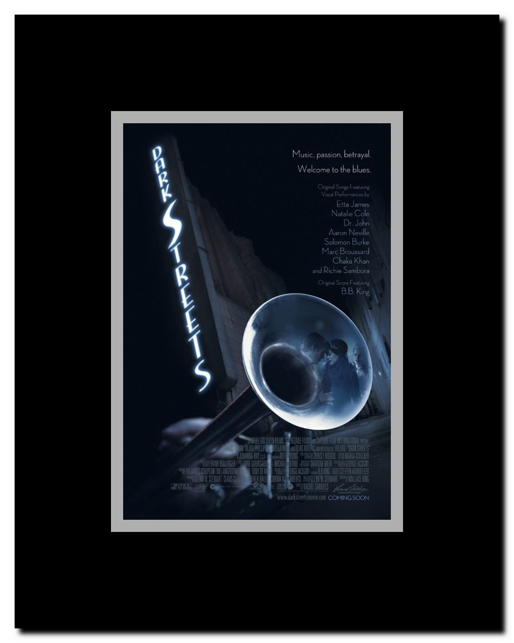 Dark Streets Framed Movie Poster