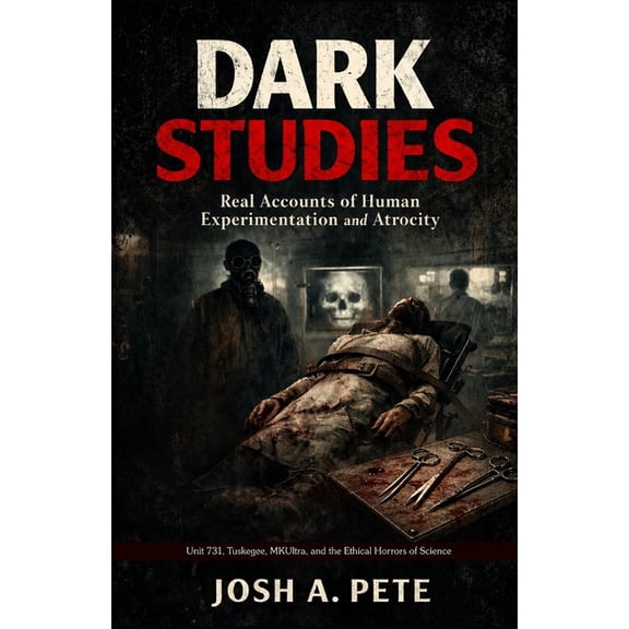 Dark Truths: True Crime, Human Experimen Dark Studies: Real Accounts of Human Experimentation and Atrocity: Unit 731, Tuskegee, MKUltra, and the Ethical Horrors , (Paperback)