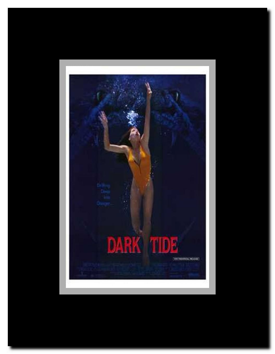 Dark Tide Framed Movie Poster