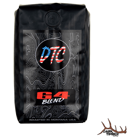 Dark Timber Coffee G4 Blend 12oz Premium Ground Coffee