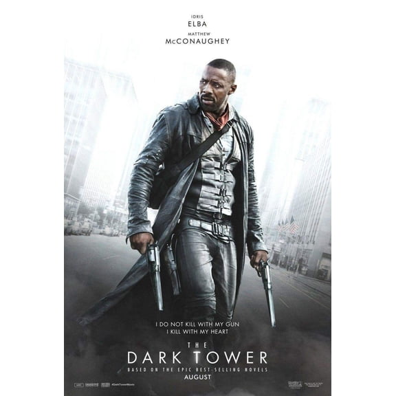 Dark Tower set of 2 mini 11x17 movie posters (Idris Elba Matthew McConaughey)