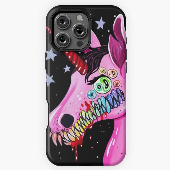 Dark Unicorn Phone Case for iPhone 16 15 14 13 12 11 Pro Max M5903403