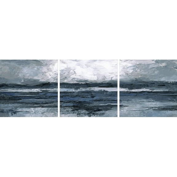 Dark Vast Ocean II Triptych